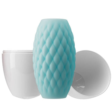 Stroker compatto impermeabile con texture interna per piacere in viaggio